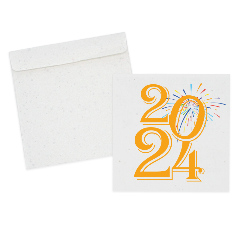 Weihnachtskarte Samenpapier 21 x 21 cm - Bild 4